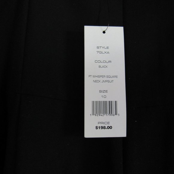 French Connection FT Whisper Square Neck Jumpsuit. - Picture 3 of 4